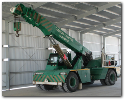 Terex MAC25 25 Tonne Franna Crane for hire