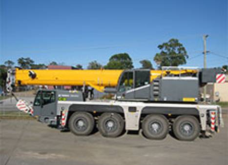 Demag 100 Tonne All Terrain Crane for hire
