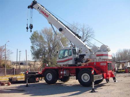 50 Tonne RT Link Belt All Terrain Crane for hire