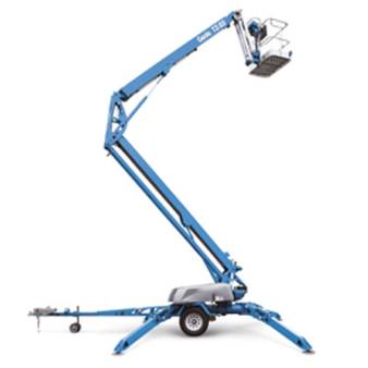 Trailer Mounted Boom Lifts - Electric TZ-50 for hire