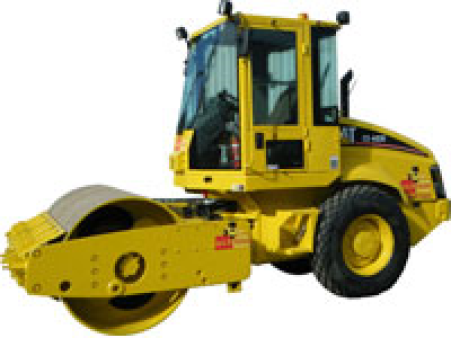 Caterpillar 433E 8 Tonne Smooth Drum Roller for hire