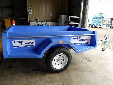 Polymate 7 x 5 Box Trailer for hire