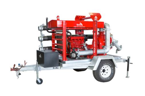 2014 Remko RT150 Trailer Mounted Pump