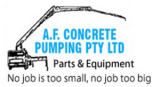 A.F. concrete Pumping