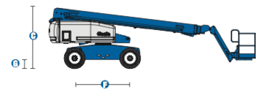 Telescopic Boom Lifts - Diesel S-65