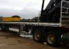 EXTENDABLE TRAILER WITH 28M HIAB