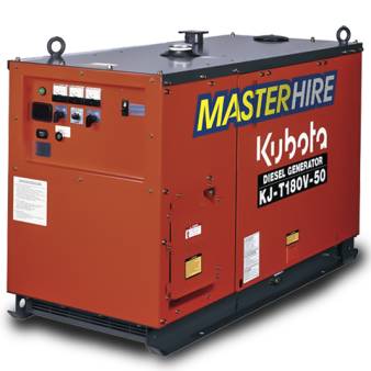 Kubota 18 KVA Diesel Generator for hire