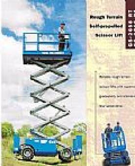 Scissor Lift 4wd for hire