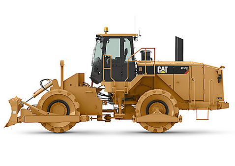 2004 Caterpillar 815F Compactor for hire