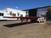 45 Foot Flat Deck Trailer with 3 Way Container Pins