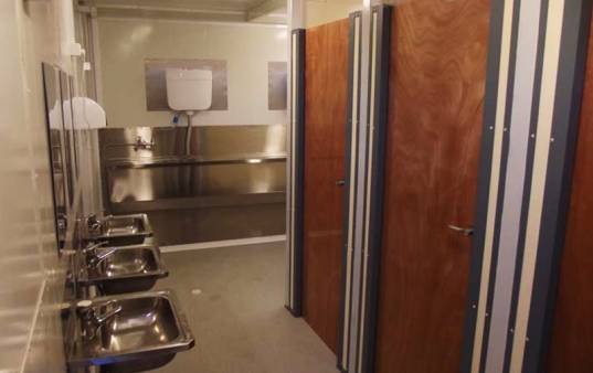 Portable Toilet / Shower / Ablution Block for hire