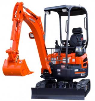 Kubota 1.6t Zero Swing Excavator for hire