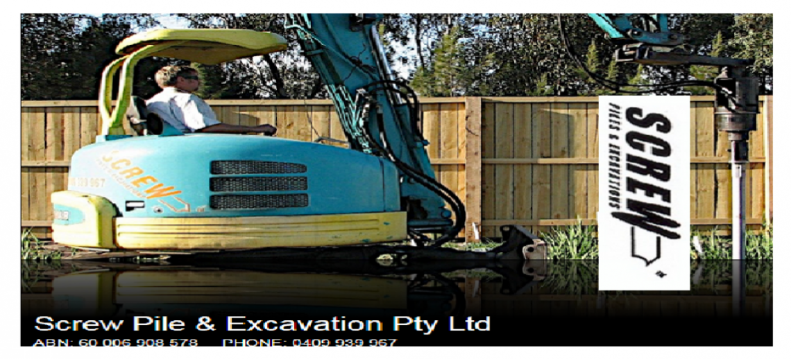 Screw Piles & Excavations