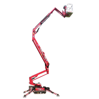 Mobile spider boom  13m  Tracks for hire