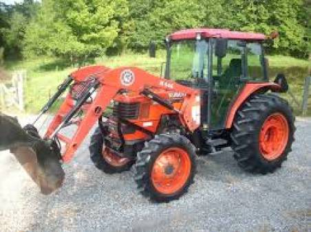 2004 Kubota M6800 Cab 2WD Tractor for hire