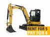 Caterpillar 305 5 Tonne Excavator