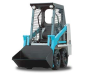 Wheeled Skid Steer Toyota Huski 4