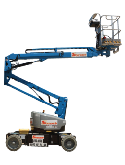 ELECTRIC KNUCKLE BOOM LIFT 33FT (10.20M) for hire
