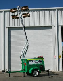 Lighting Tower - 1,920w - LED POD for hire