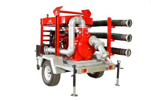2014 Remko RT150 Trailer Mounted Pump