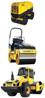 Bomag 7 Tonne Padfoot Roller for hire