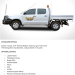 TOYOTA HILUX DUAL CAB 4X4 MINE SPEC UTE