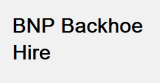 BNP Backhoe Hire
