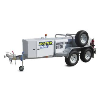 Belco 1000L Bunded Fuel Trailer for hire