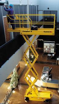8.2m Diesel Scissor Lift for hire