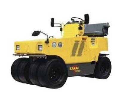 Sakai TS160 3 Tonne Pneumatic-Tyred Roller for hire