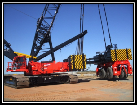 Manitowoc 16000 400 Tonne Crawler Crane for hire
