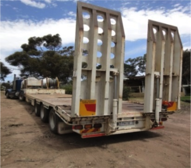 Drop Deck Trailer for hire