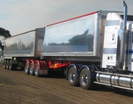 32Ft. B-Double Trailer for hire