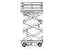 Snorkel S19-30E Scissor Lift