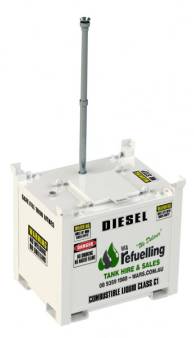 1,000 Litre Diesel Fuel Tank for hire