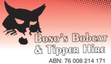Bono's Bobcat & Tipper Hire