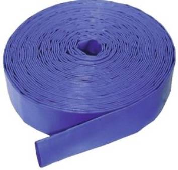 PUMP HOSE 2" LAYFLAT 20M for hire