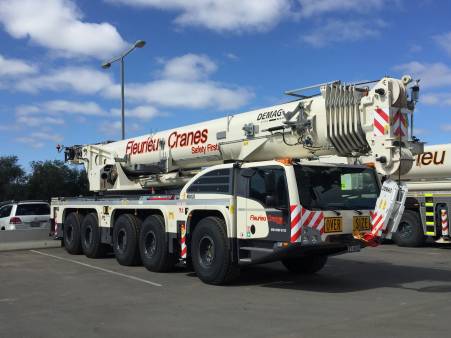 220T Terex Demag AC220-5 All Terrain Crane for hire
