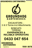 Groundhog Earthworks