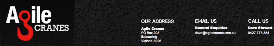 Agile Cranes