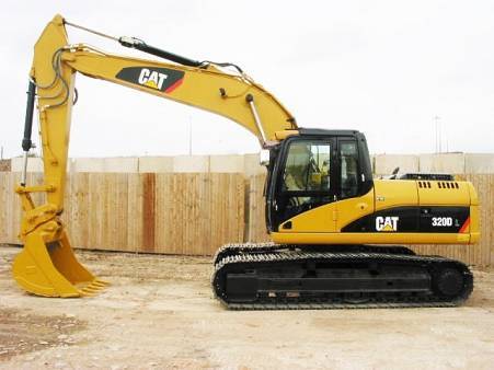 21 - 25 Tonne Excavator for hire