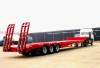 Triaxle Drop Deck Trailer with Hydraulic Ramps