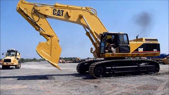 Caterpillar 375 Excavator for hire