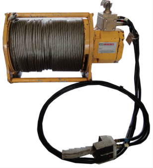 Ingersoll-Rand 2.3 Tonne _ 1.5 Tonne Air Winch Hire - Jacks Winches ...