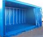 Curtain Side Shipping Container