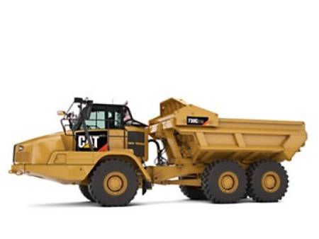 2009 Caterpillar 740 Ejector Dump Truck for hire