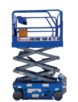 ELECTRIC SCISSOR LIFT 15FT (4.57M) for hire
