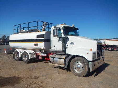 Mack Rigid 15,000 Litre Water Cart for hire