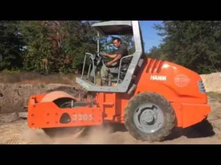 Hamm 3205 5 Tonne Smooth Drum Roller for hire