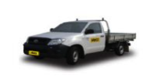 Toyota Hilux Manual 1 Tonne 2WD Ute for hire